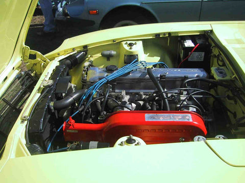 240z Engine Bay 