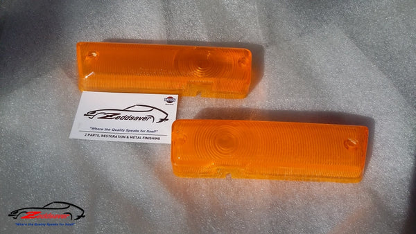 Pair Of Orange/Amber Side Marker Lights For Datsun 240Z, 260Z, 280Z, 510, 120Y, B210 - Left & Right