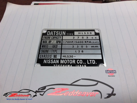若者に人気のブランド ID Bay Engine 280Z Datsun 1977 Plate Zeddsaver | 洗顔料
