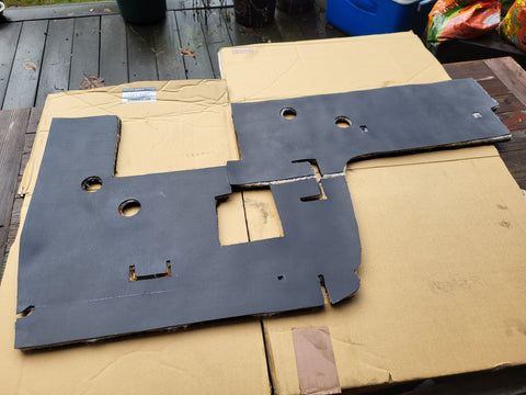 Datsun 240z  Firewall Insulation Set