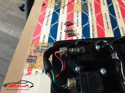 Datsun 240z Center Console Light Bulbs, 4