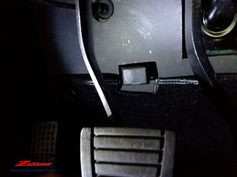 Installed Datsun 240z Clutch Stop Bumper Image 2