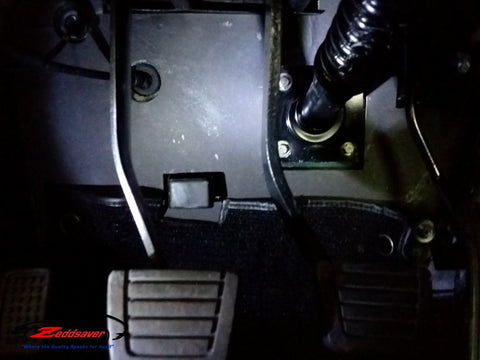 Installed Datsun 240z Clutch Stop Bumper 