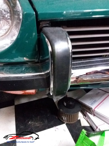 Datsun 240z Front Bumper Rubber Strips Installation