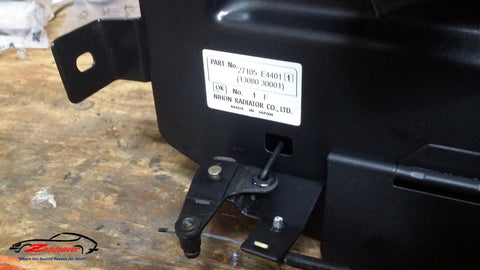 Datsun 240z Heater Box Decal