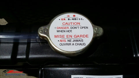Datsun 240z Radiator Cap Decal