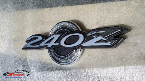 Datsun 240Z Rear Quarter Emblem Metal