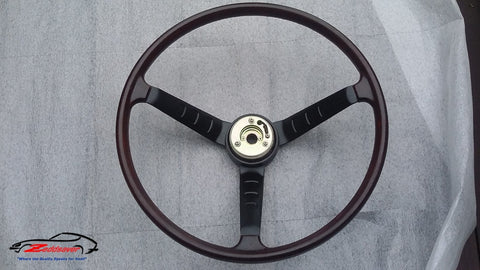Without Datsun 240z steering wheel decal