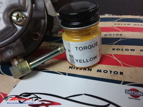 Datsun 240z Torque Yellow Paint, 2