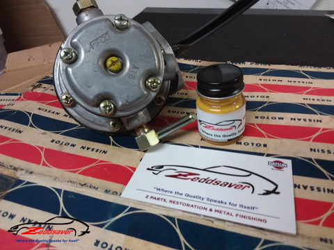 Datsun 240z Torque Yellow Paint, 5