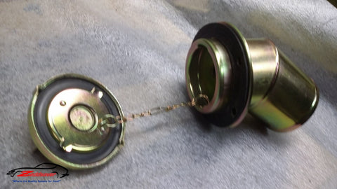 Datsun 260z 280z Fuel filler Neck With Gas Cap Image 3