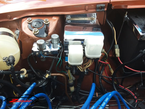 Datsun 280z Fuse link Covers installation