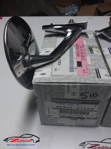 Datsun 510 Mirrors Chromed Hardware 833