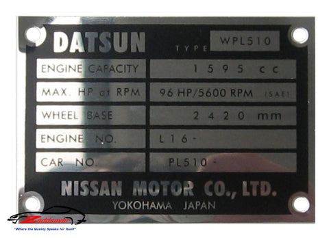 Datsun 510 Wagon Engine Bay