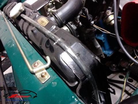 Datsun Radiator Overflow Hose Installation