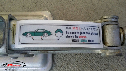 Datsun Z Jack Decals Picture 2