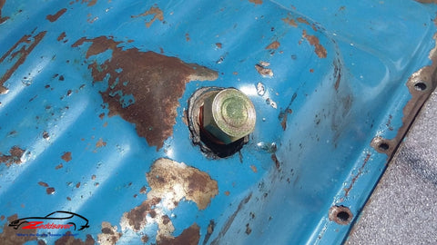 Datsun z oil pan drain plug engine 307 large