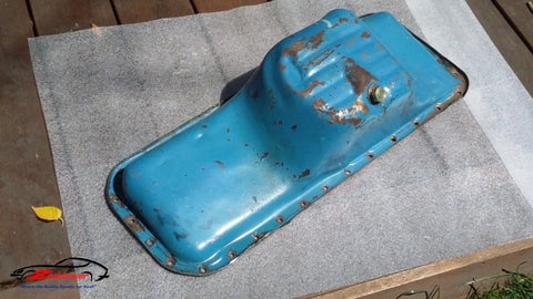 Datsun Z Oil Pan Drain Plug Installation