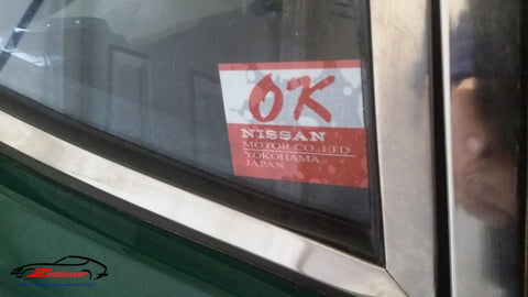 Datsun Z OK inspection Decal Image 2